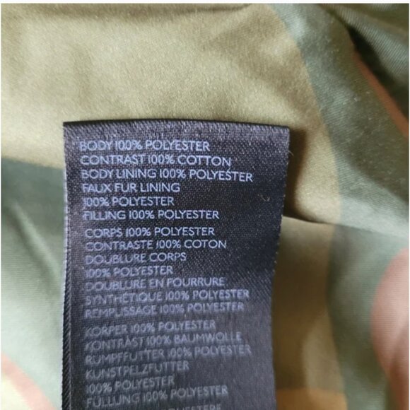 Free People West Coast Puffer Camouflage Print Cropped Jacket size XL - Picture 7 of 7